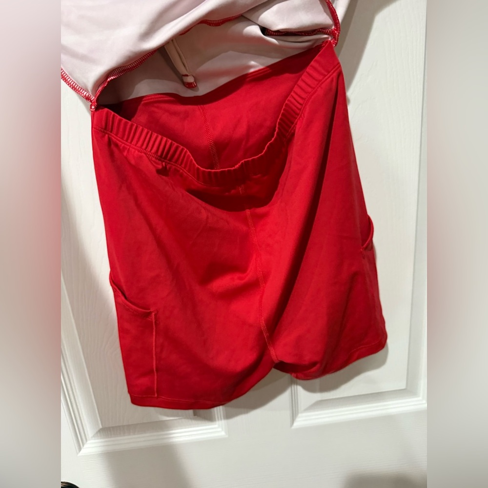 All In Motion - Women's Knit Polo Active Dress - All In Motion Red Red XS NWT - Picture 9 of 9